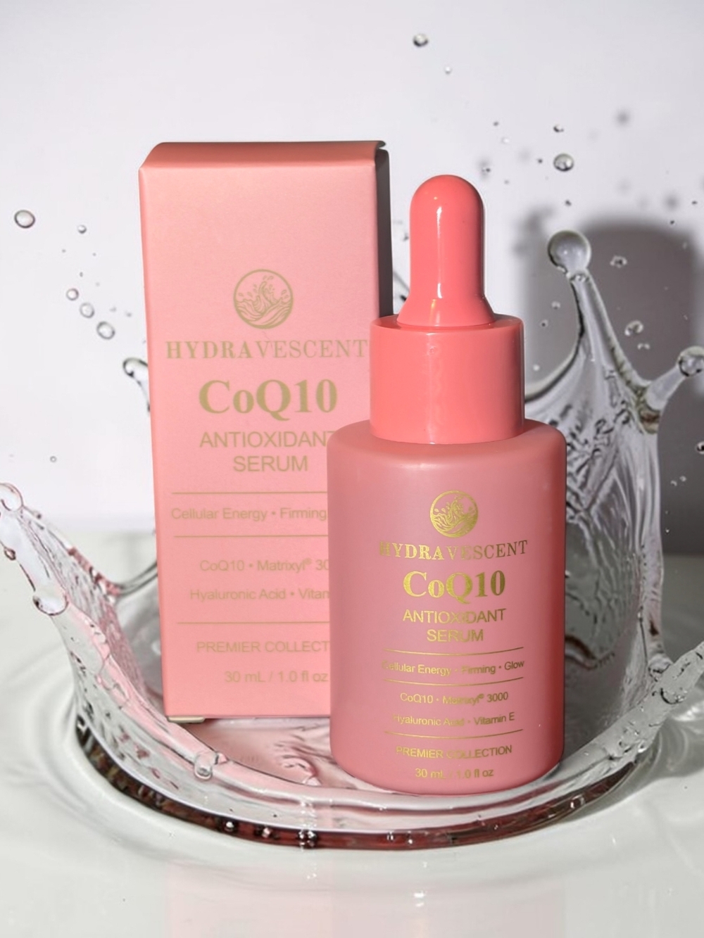 CoQ10 Antioxidant Serum - Pink